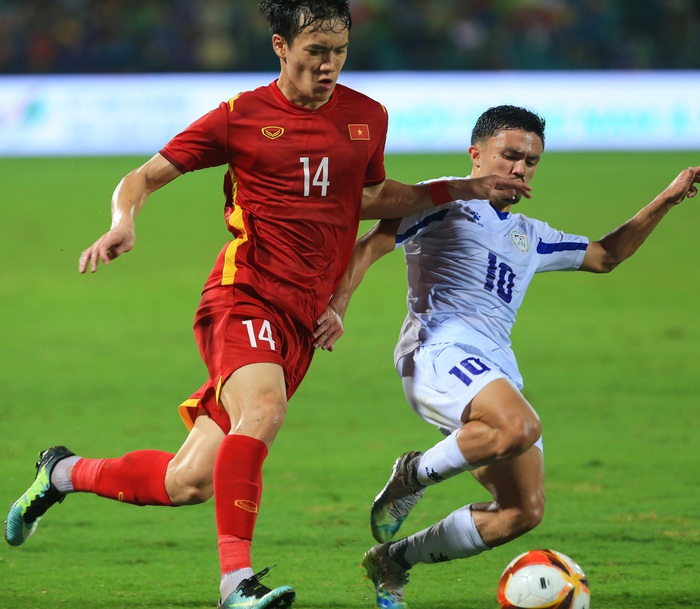 U23 Philippines ăn mừng phấn khích sau khi cầm hoà U23 Việt Nam - Ảnh 10.