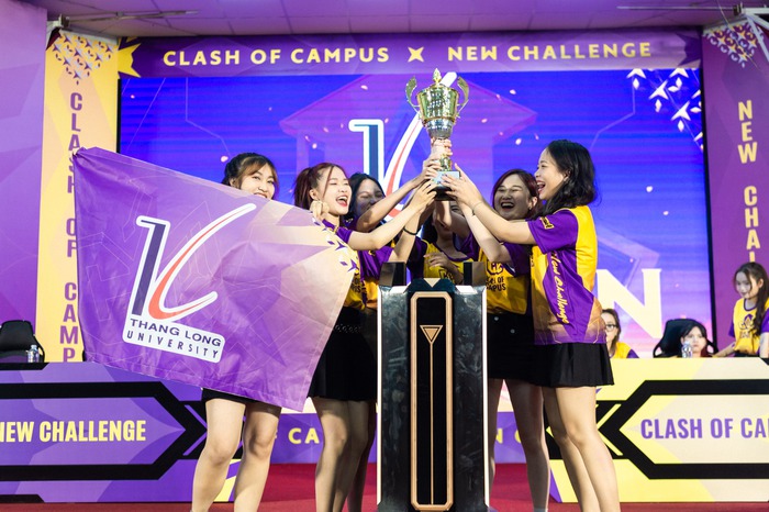 Vô địch Clash Of Campus mùa xuân 2022, ĐH Thăng Long và ĐH Sư phạm kỹ thuật Hưng Yên trở thành đại diện Việt Nam tham dự Đại hội Thể thao sinh viên Đông Nam Á - Ảnh 3.