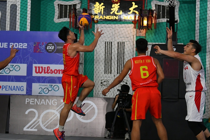 FIBA 3x3 Nations League 2022 Chặng 1: Đội tuyển bóng rổ Việt Nam thất thế trước &quot;đại gia&quot; châu Á - Ảnh 2.
