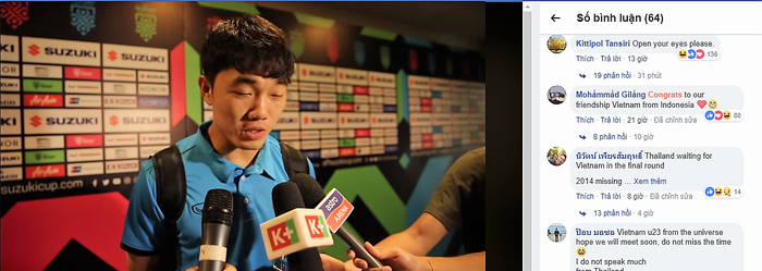 Fan quốc tế cũng troll Xuân Trường vì mắt híp khiến fan Việt cười lăn - Ảnh 1.