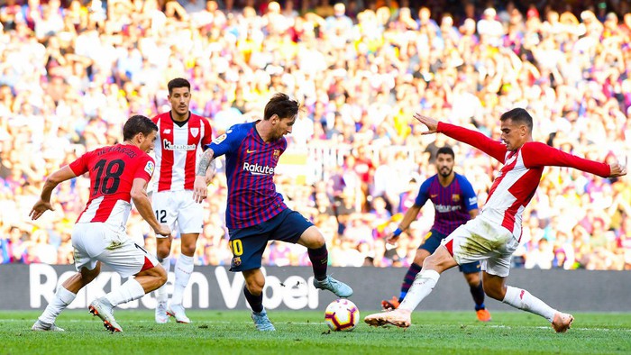 Messi kiến tạo, Barca chật vật thoát thua trên sân nhà - Ảnh 5.