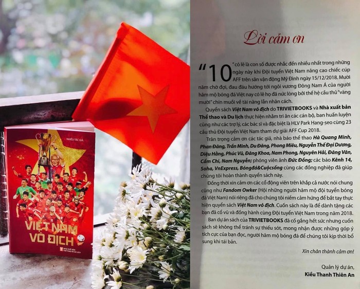 Việt Nam vô địch, cuốn sách của cha dạy con về niềm tự hào dân tộc qua tình yêu bóng đá - Ảnh 1.