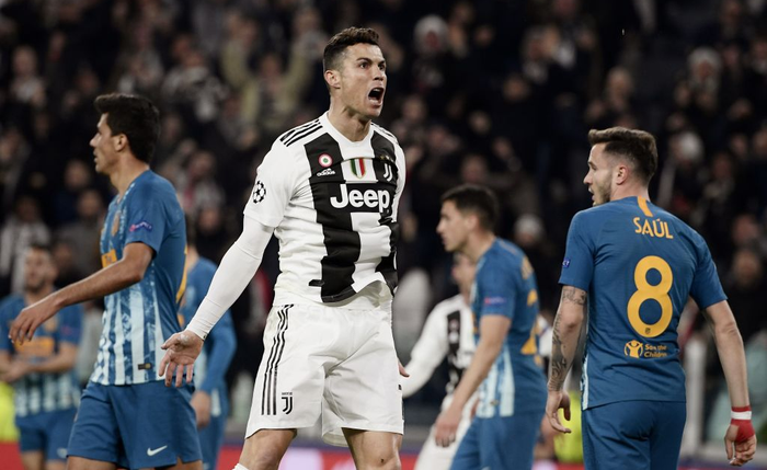 Juventus 3-0 Atletico Madrid: Ronaldo rực sáng với cú hat-trick giúp Juve ngược dòng ngoạn mục, vào tứ kết Champions League - Ảnh 2.