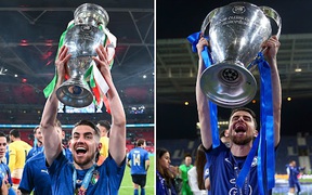 Jorginho giành giải thưởng cầu thủ xuất sắc nhất châu Âu mùa giải 2020/21