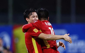 Bộ ba Ngọc Hải, Quang Hải, Tuấn Hải ghi bàn cho đội tuyển Việt Nam