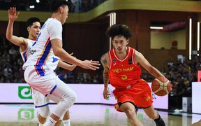 Đội tuyển bóng rổ Việt Nam thua ngược Mông Cổ ở vòng sơ loại FIBA Asia Cup 2025