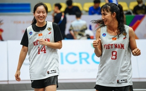 Tuyển bóng rổ nữ 3x3 Việt Nam hào hứng trong buổi tập đầu tiên tại NTĐ Thanh Trì