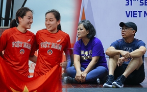 Gặp gỡ cặp phụ huynh di chuyển nửa vòng trái đất để ủng hộ con gái thi đấu cho tuyển bóng rổ Việt Nam