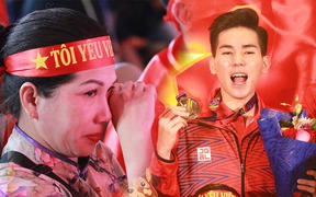 Phụ huynh bật khóc khi con trai 20 tuổi giành HCV LMHT tại SEA Games 31