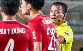 Còi vàng 2022 bắt chính trận Siêu Cup giữa Hà Nội đấu Hải Phòng
