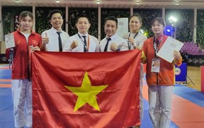 Đội tuyển jujitsu Việt Nam giành một HCB giải Grand Prix 2023