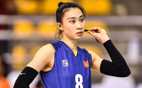 Tuyển nữ Việt Nam thua Trung Quốc ở bán kết giải bóng chuyền vô địch châu Á 2023