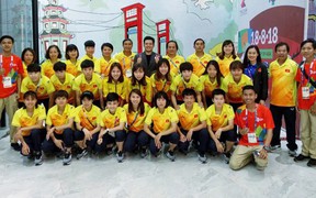 Lịch trình trở về nước của đội tuyển nữ Việt Nam