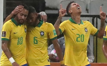 Neymar sắm vai "kép phụ", tuyển Brazil thắng tưng bừng 5 sao ở trận ra quân vòng loại World Cup