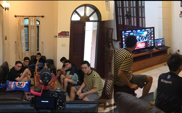 Team Flash thảnh thơi ngồi nhà xem Rap Việt trước bán kết ĐTDV
