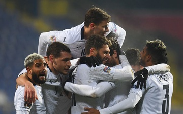 Kết quả UEFA Nations League rạng sáng 19/11: Italy giành vé vào bán kết