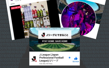 Fanpage J.League có 1 triệu lượt theo dõi bị hack để bán hàng online