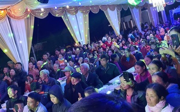 Choáng ngợp hình ảnh gần 1000 người đến "uống nước" chia vui với gia đình Công Phượng trước ngày đón dâu