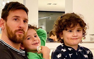 Ở nhà tránh dịch Covid-19, các ông bố siêu sao trổ tài trông con: Messi, Ronaldo rất mẫu mực, đồng nghiệp tại Arsenal thì đùa hơi lố