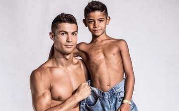 Không phải Messi, đối thủ lớn nhất đe dọa vị thế của Ronaldo chính là… cậu con trai
