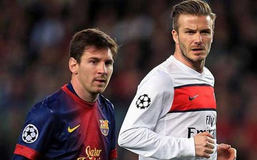 Messi là nguyên nhân chính khiến David Beckham quyết định giải nghệ ở tuổi 38