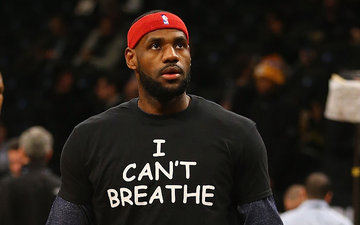 LeBron James mặc áo "Tôi không thở được" gây bão MXH: Fan đồng loạt hưởng ứng sau vụ phân biệt chủng tộc rúng động nước Mỹ