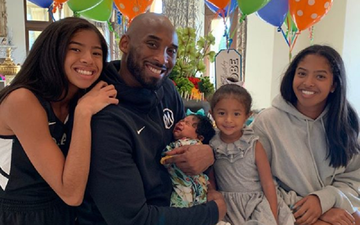 Người hâm mộ xúc động trước dòng đăng tải của vợ cố huyền thoại Kobe Bryant trong "Ngày của cha"