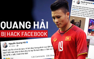 Quang Hải bị hack Facebook, lộ đoạn tin nhắn nhạy cảm về chuyện yêu đương