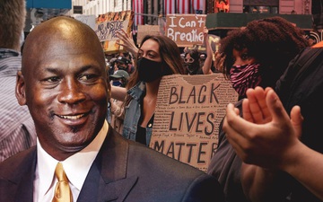 Huyền thoại Michael Jordan quyên góp 100 triệu USD cho việc đấu tranh phân biệt chủng tộc