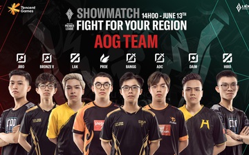 Công bố danh sách các tuyển thủ Việt Nam dự showmatch Fight For Your Region: Khó hiểu cách sắp xếp tuyển thủ