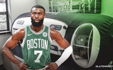 Jaylen Brown tạo điểm nhấn tại Orlando khi mang theo buồng ngủ "siêu to khổng lồ"