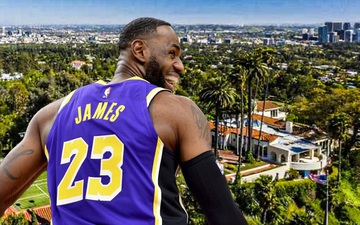 “Bạo chi” 39 triệu USD mua thêm nhà, LeBron James sẵn sàng gắn bó lâu dài cùng Los Angeles Lakers