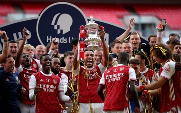 Aubameyang toả sáng rực rỡ giúp Arsenal vô địch FA Cup