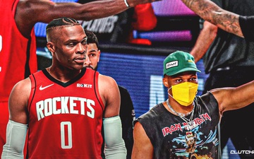 Russell Westbrook "cực cháy" dù chưa hoàn toàn hồi phục chấn thương, giúp Houston Rockets có chiến thắng ấn tượng
