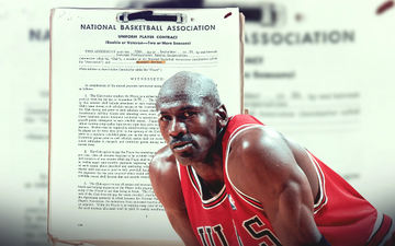 Bản hợp đồng copy của Michael Jordan "gây sốt" dư luận: Mảnh giấy vô giá trị bỗng nhiên được bán với giá trên trời