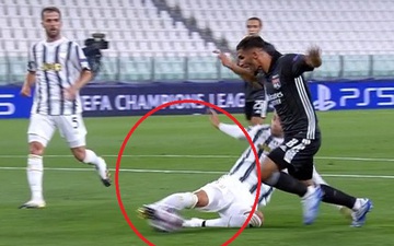 Cận cảnh 2 tình huống penalty nhạt nhẽo trong trận đấu khiến Ronaldo và Juventus bị loại khỏi Champions League