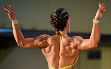 Nội dung nữ body fitness Quốc gia năm 2020: Những cô gái cơ bắp cuồn cuộn khiến đàn ông cũng phải nể phục