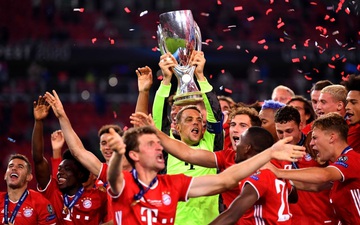 Bayern Munich giành Siêu cúp châu Âu nhờ "bàn thắng vàng" ở hiệp phụ