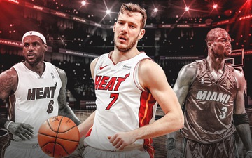 Tỏa sáng ở game 2, Goran Dragic ghi tên vào lịch sử Miami Heat cùng LeBron James và Dwyane Wade