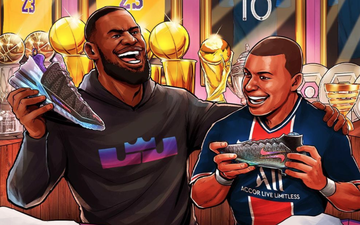 LeBron James kết hợp cùng Kylian Mbappé trong siêu phẩm Nike