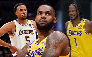 Los Angeles Lakers thiệt quân trước thềm mùa giải 2021-2022