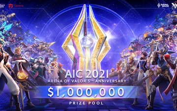 Giải đấu kỷ niệm 5 năm AIC 2021 sẽ chính thức khởi tranh với tổng giải thưởng lên tới 23 tỷ đồng