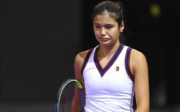 Nữ tay vợt tuổi teen Raducanu bất ngờ gây thất vọng tràn trề khi thua sấp mặt trước đối thủ cùng trang lứa