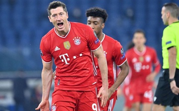 Lewandowski lập cú đúp giúp Bayern đánh bại Union Berlin trong trận cầu mưa bàn thắng