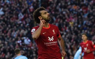 Liverpool 2-2 Man City: Salah rực sáng nhưng không thể giúp Liverpool giành 3 điểm trên sân nhà