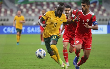 Đôi công hấp dẫn, Australia đánh bại Oman với tỷ số 3-1