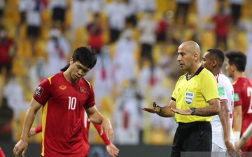 Tuyển Việt Nam gặp lại trọng tài quen mặt trong trận với tuyển Oman