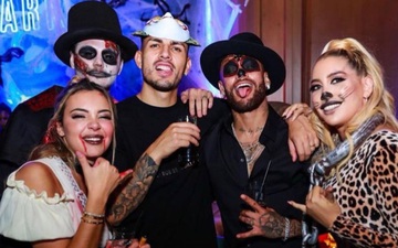Ngày Halloween của sao bóng đá: Neymar cùng các chiến hữu hóa thân ghê rợn, nhưng Ronaldo và Messi sắm vai "mất tích"