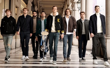 Dàn trai đẹp tề tựu về Turin, chuẩn bị cho đại hội anh hùng giữa 8 tay vợt mạnh nhất thế giới