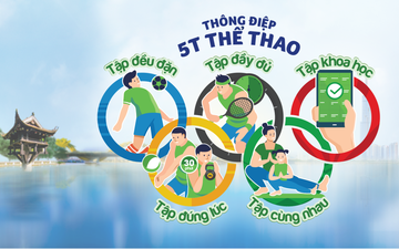 Triển khai dự án "Vì một Việt Nam khoẻ mạnh, hạnh phúc", khuyến khích tập luyện thể dục thể thao trong cộng đồng